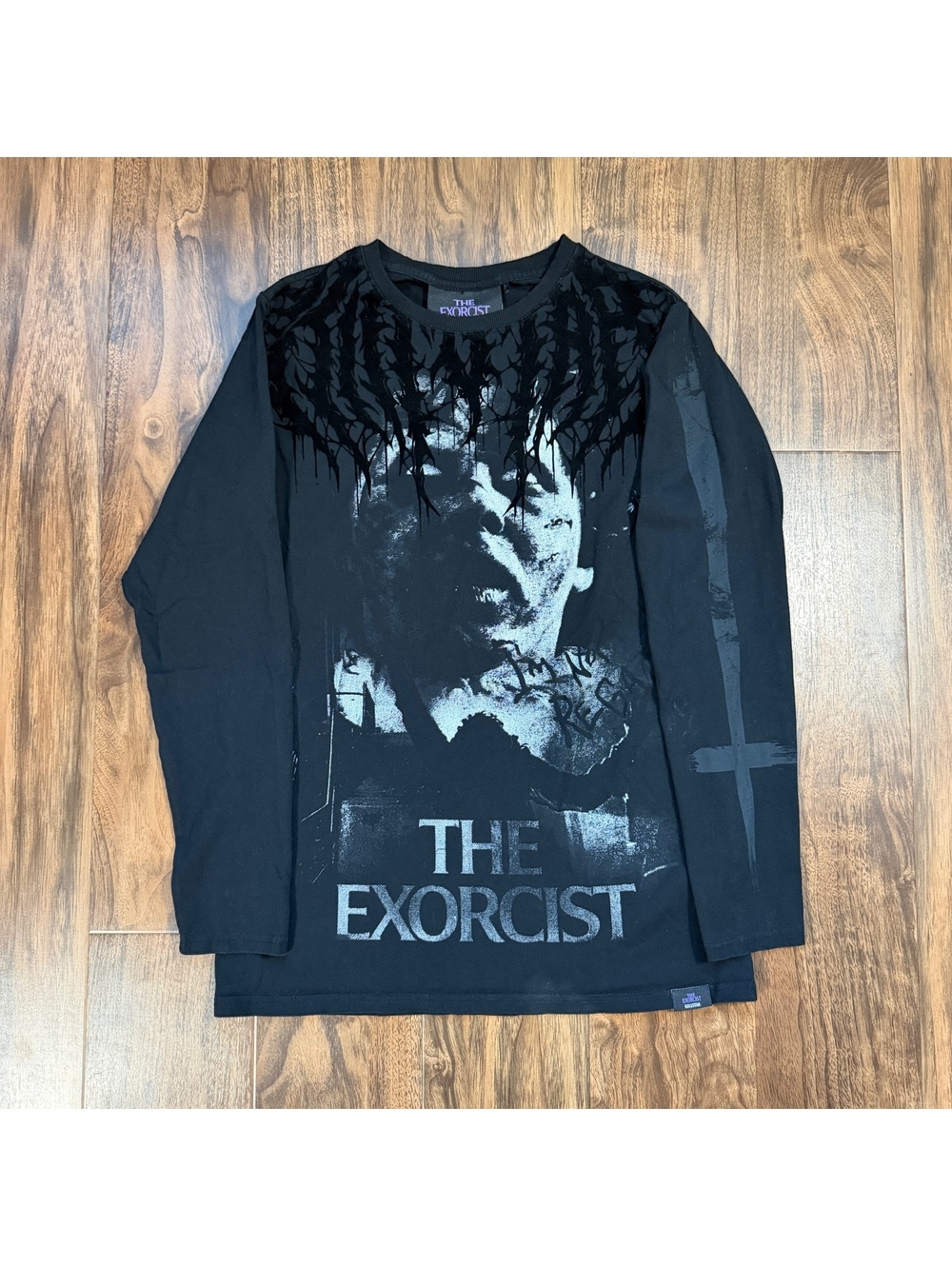 Y2K Killstar x The Exorcist Long Sleeve Shirt Regan M Horror Goth Emo Grunge